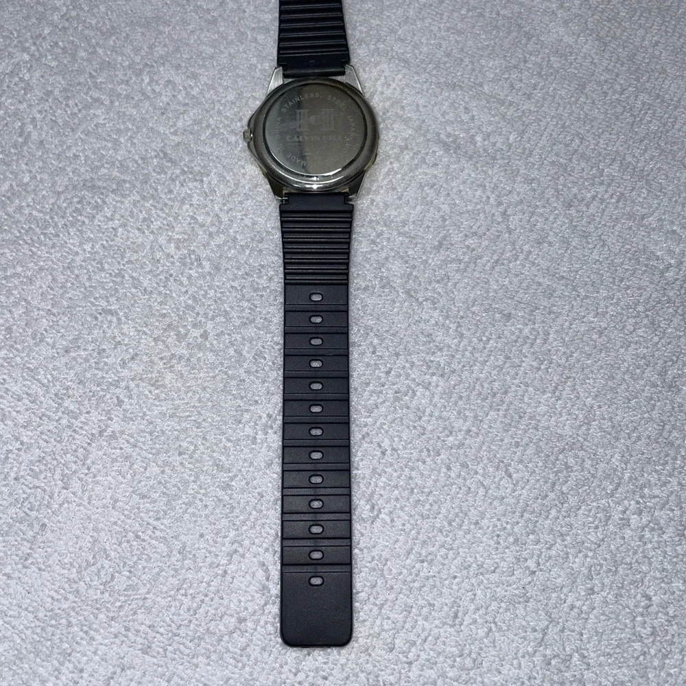 Vintage Calvin Hill  Watch Mens Gold Silver Two Tone #c3
